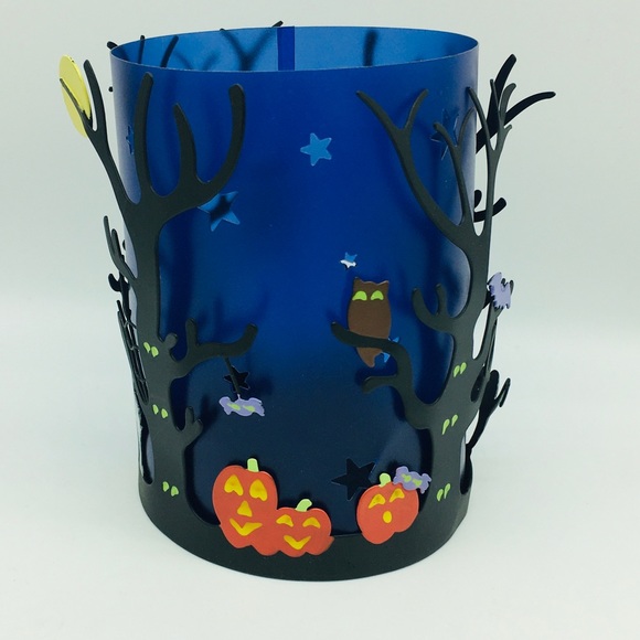 Partylite Halloween Spooky Time Tealight Pillar Holder P9777